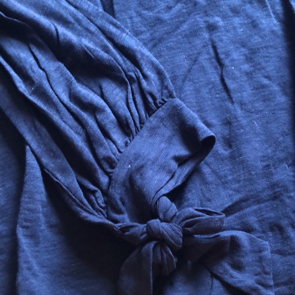 SUNDRY LONG SLEEVE. SUPER SOFT. TIE SLEEVE WRISTS - Picture 4 of 4